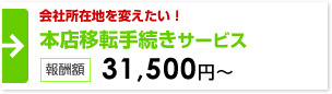 会社変更 本店移転手続きサービス